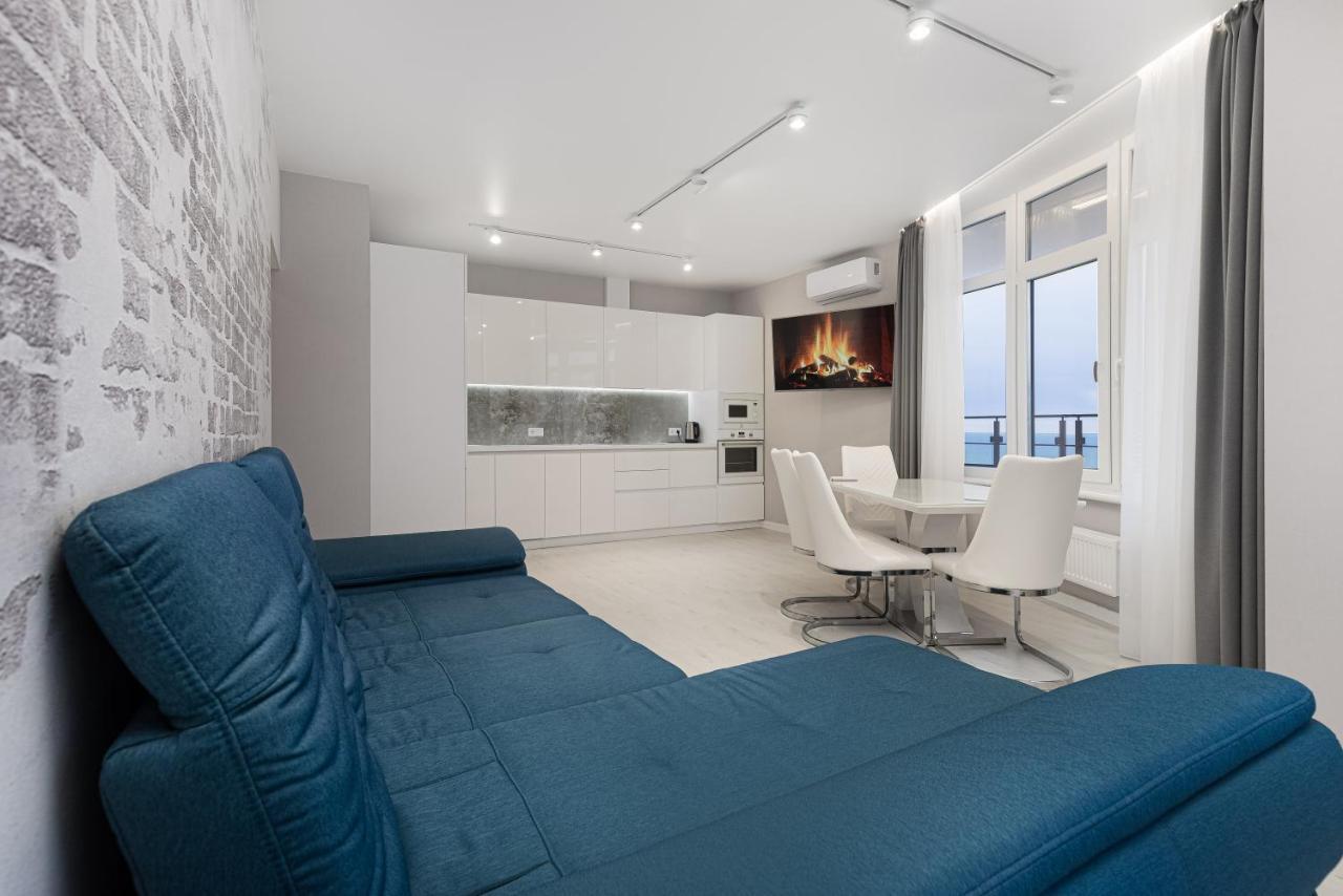 אודסה 44 Pearl 1-Bedroom Panoramic Sea View Apartment מראה חיצוני תמונה